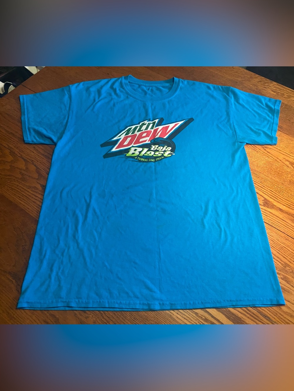 Mountain Dew Baja Blast T-shirt 2014 Large